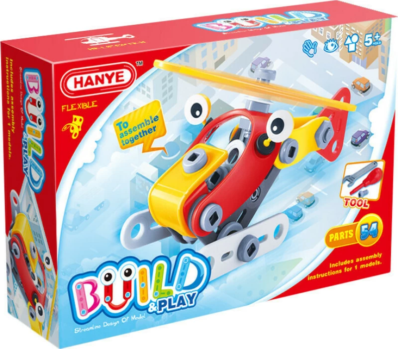 Hanye Build & Play Ελικόπτερο