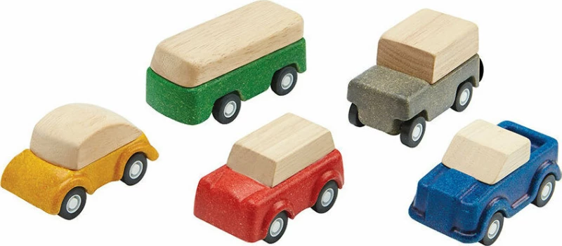 Plan Toys Σετ Αυτοκινητάκια