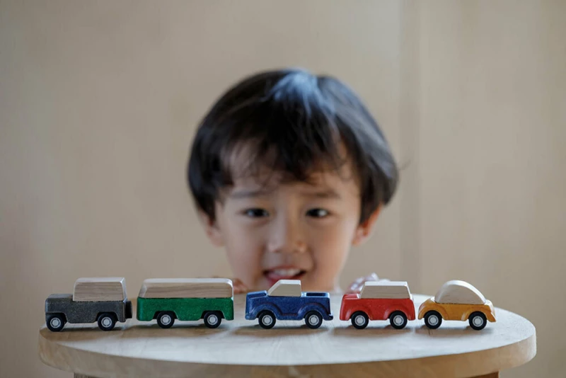 Plan Toys Σετ Αυτοκινητάκια