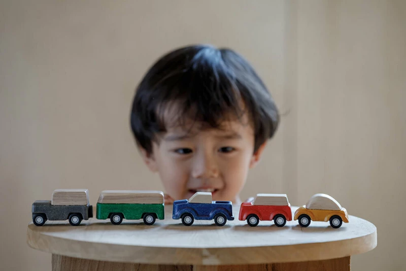Plan Toys Σετ Αυτοκινητάκια