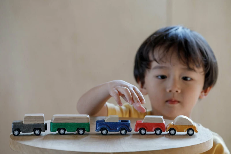Plan Toys Σετ Αυτοκινητάκια