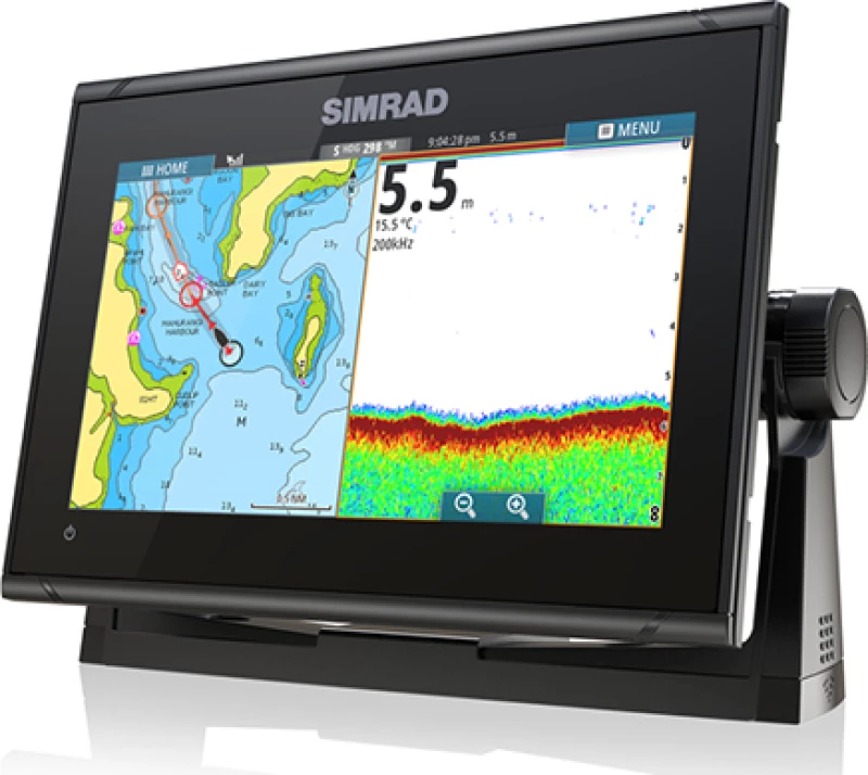 Simrad GO9 XSE with Basemap