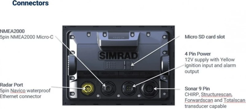 Gps / Βυθόμετρο Simrad Go7 Xsr (Xsr Row Hdi Xdcr)