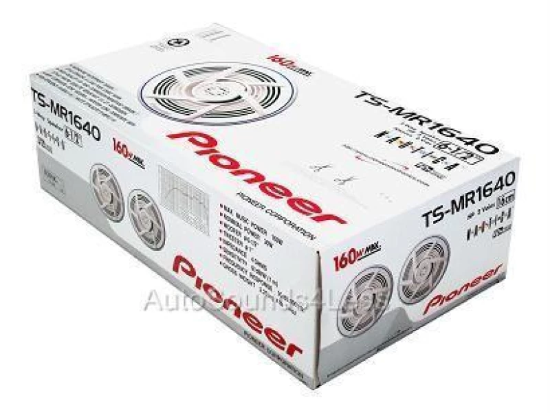 Pioneer TS-MR1640 Ηχεία Marine 6.5" / 16cm 160 Watt Max (Ζεύγος)