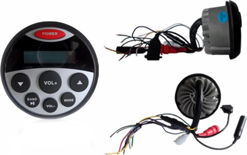 Αδιάβροχο Ράδιο/MP3 Player 4x20Watt-LCD-Bluetooth-AUX
