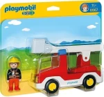 Playmobil Πυροσβέστης με κλιμακοφόρο όχημα (6967)