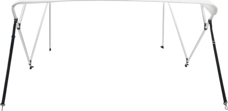 vidaXL Τέντα Σκάφους με 4 Αψίδες 243x196x117cm Λευκό