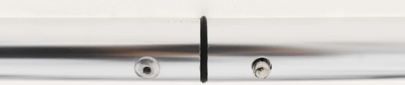 vidaXL Τέντα Σκάφους με 4 Αψίδες 243x196x117cm Λευκό