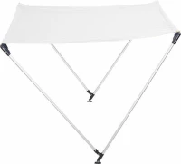 Lalizas Τέντα Αλουμινίου Basic 133x120x105cm Λευκό