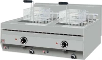 North FL20 Επαγγελματική Φριτέζα Ηλεκτρική 10+10 Lit - 20Kw - 380Volt