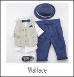 Βαπτιστικό Κουστούμι Bambolino Wallace-9448