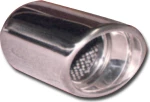 Americat Μπούκα Εξάτμισης Οβάλ Λοξή 90x105x300mm Universal