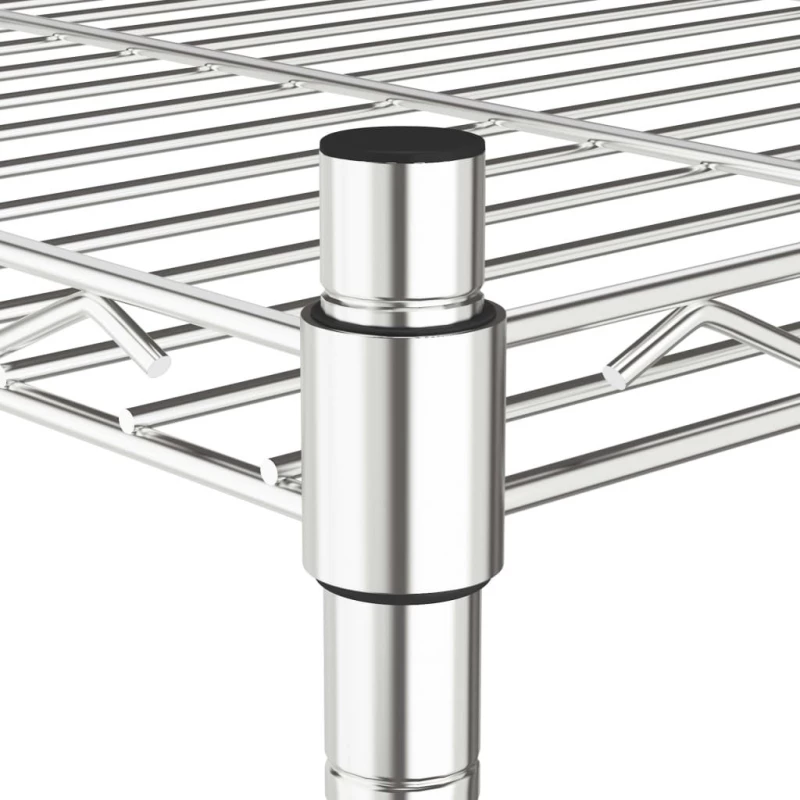 Ραφιέρα 5 Επιπέδων Χρωμέ 90 x 35 x 180 εκ. 250 κ.