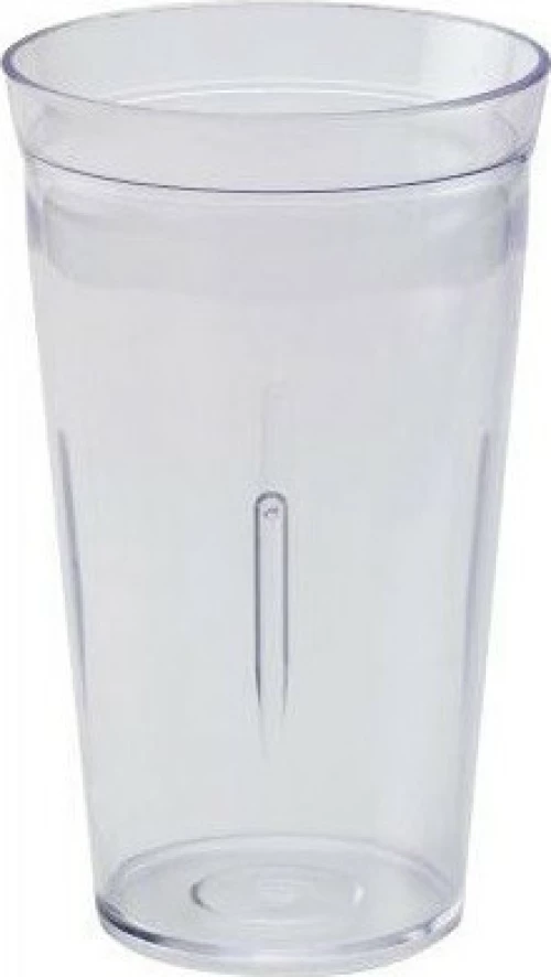 Πλαστικό Ποτήρι Φραπιέρας Κουμπωτό 900ml, Artemis