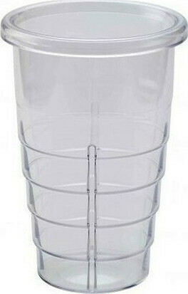 Πλαστικό Ποτήρι Φραπιέρας Κουμπωτό 900ml, Artemis