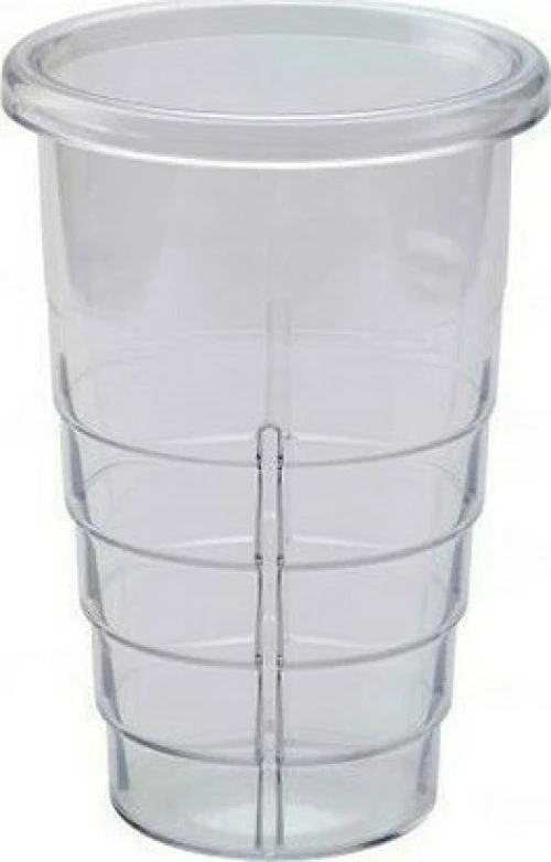 Πλαστικό Ποτήρι Φραπιέρας Κουμπωτό 900ml, Artemis