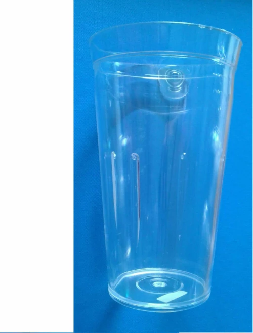 Πλαστικό Ποτήρι Φραπιέρας Κουμπωτό 900ml, Artemis