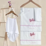 Disney Βαπτιστικά Λαδόπανα Minnie Mouse Λευκό