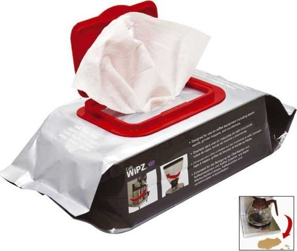 Urnex Wipz Υγρά Μαντιλάκια Καθαρισμού