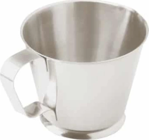 Συλλέκτης Καφέ inox - μεζούρα 250 ml