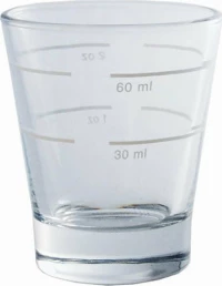 Ποτήρι δοσομετρικό γυάλινο 90ml - 1 τεμάχιο