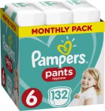 Pampers Pants Νο 6 (15+kg) 132τμχ