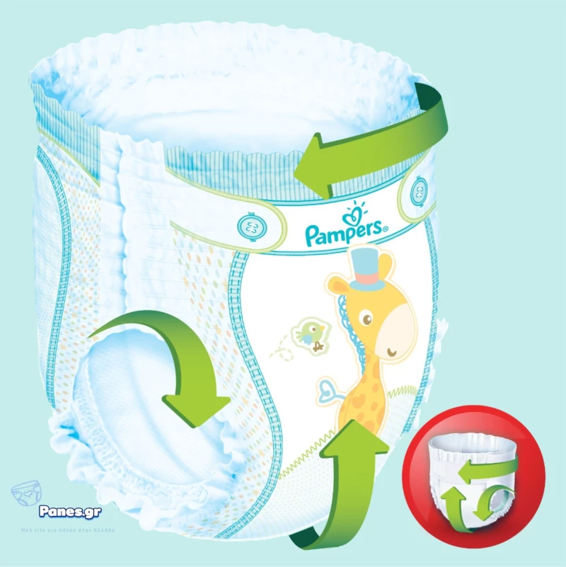 Pampers Pants Νο 6 (15+kg) 132τμχ