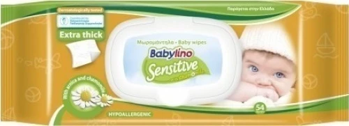 Babylino Sensitive με Χαμομήλι 54τμχ