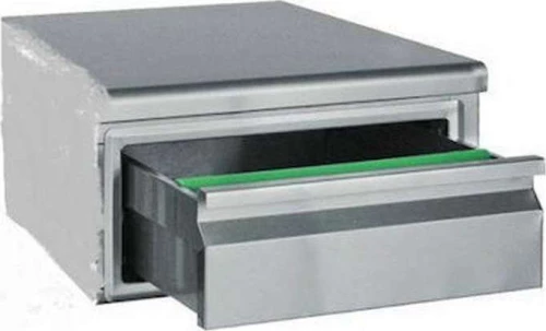 Bambas Frost Συρτάρι Καφέ Μονό