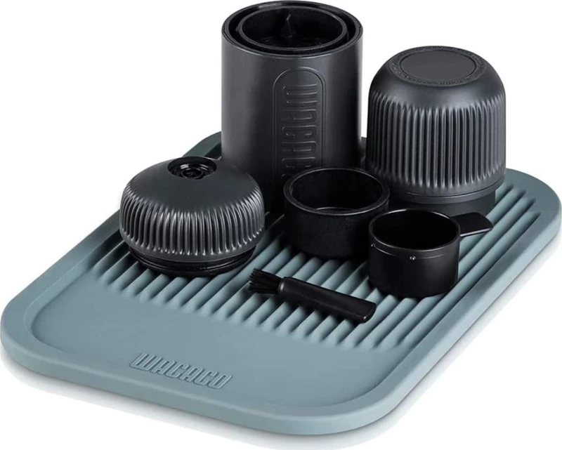 Wacaco Coffee Mat, Multi-purpose Drying & Tamping Mat, Grey