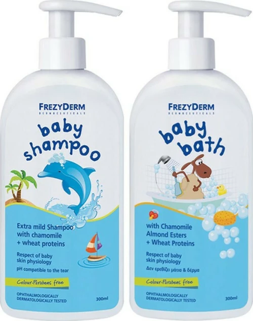 Frezyderm Baby Shampoo & Baby Bath 600ml