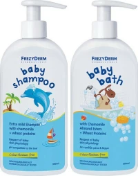 Frezyderm Baby Shampoo & Baby Bath 600ml