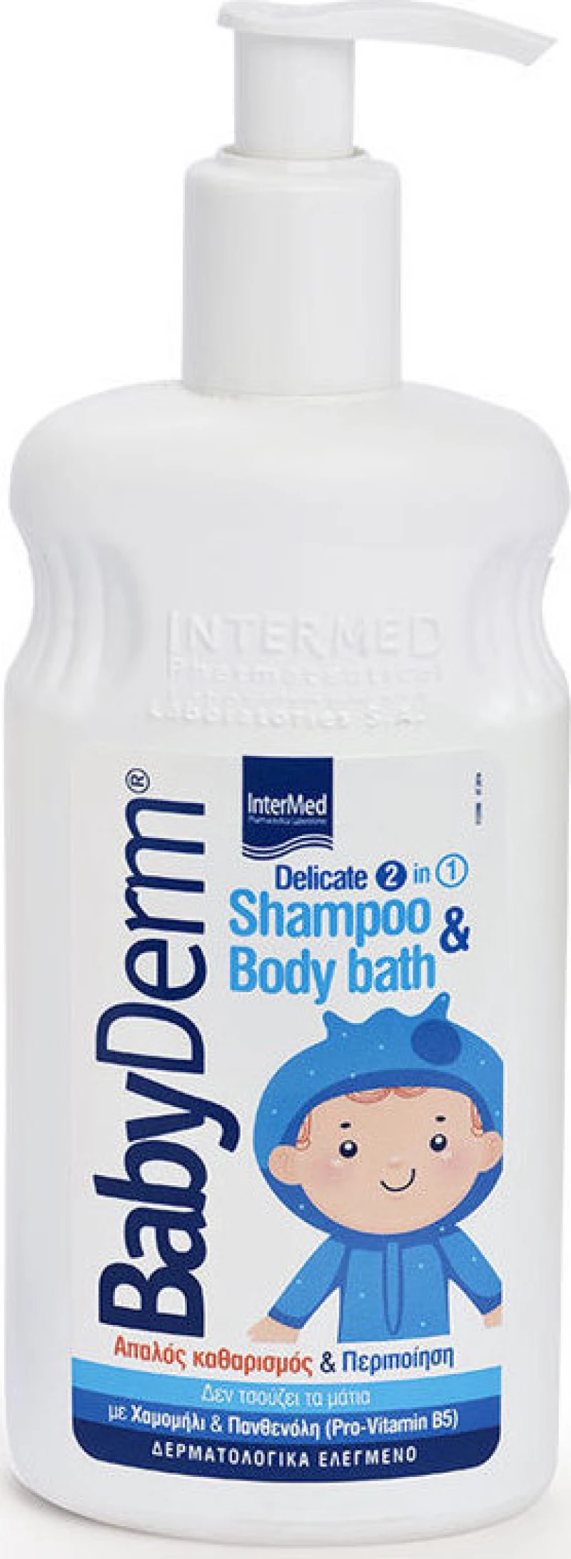 Intermed Babyderm Delicate With Pump 300ml