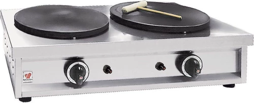 North Gas42 Κρεπιέρα Υγραερίου Διπλή Ø400Mm (Δώρο 1 Μαχαίρι Victorinox)