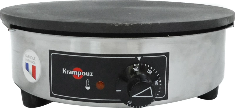 Krampouz Cebiv3 Επαγγελματική Κρεπιέρα Ρεύματος - Διαστάσεις Πλάκας: Ø350Mm