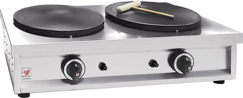 North Gas2 Κρεπιέρα Υγραερίου Διπλή Ø350Mm (Δώρο 1 Μαχαίρι Victorinox)