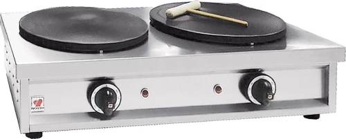 North Hf42 Κρεπιέρα Ηλεκτρική Διπλή Ø400Mm (Δώρο 1 Μαχαίρι Victorinox)