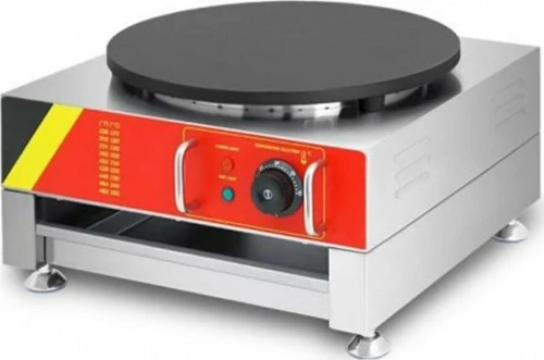 New Power 75-00583 (Np-583) Κρεπιέρα Ηλεκτρική Μονή Ø400Mm Με Μαντεμένιες Πλάκες