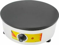 New Power 75-00581(Np-581) Κρεπιέρα Ηλεκτρική Μονή Ø400Mm Με Μαντεμένιες Πλάκες