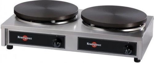 Krampouz CGIH3 Κρεπιέρα Υγραερίου Διπλή 2 x Ø350mm - 750x420x195mm