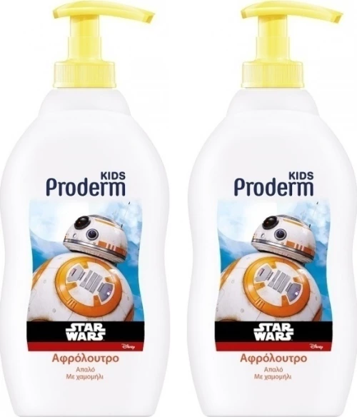 Proderm Kids Star Wars Αφρόλουτρο 2*400ml
