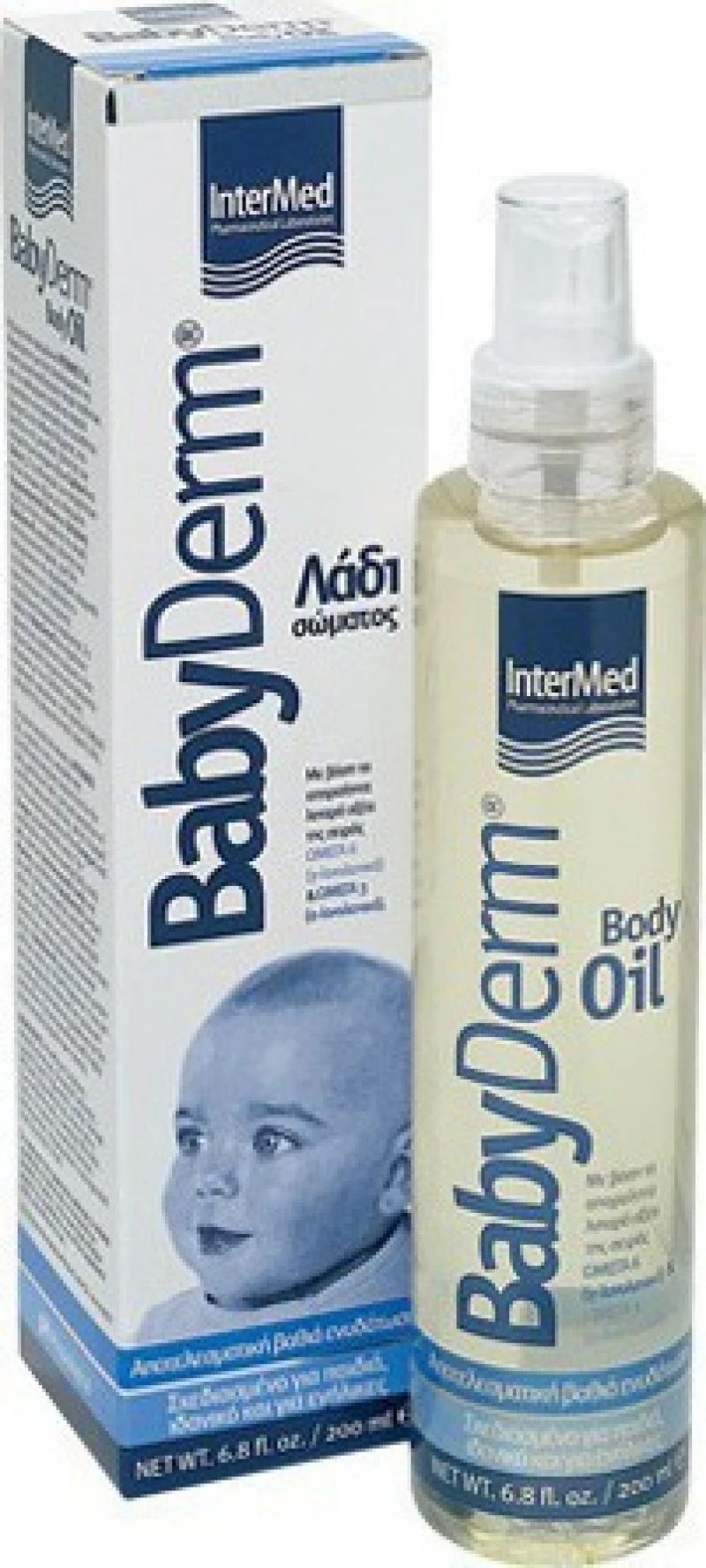 Intermed Babyderm Body Oil 200ml