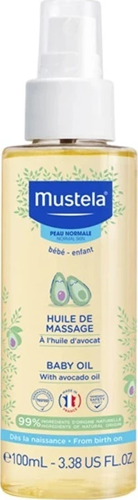 Mustela Massage Oil With Avocado 100ml
