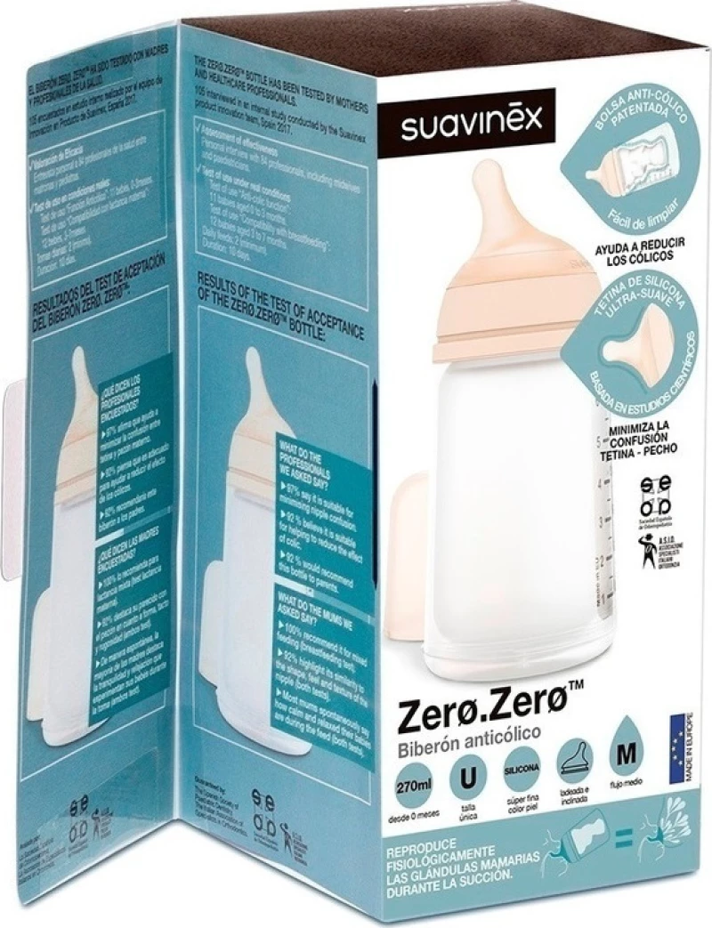 Suavinex Zero Anti Colic Bottle 270ml