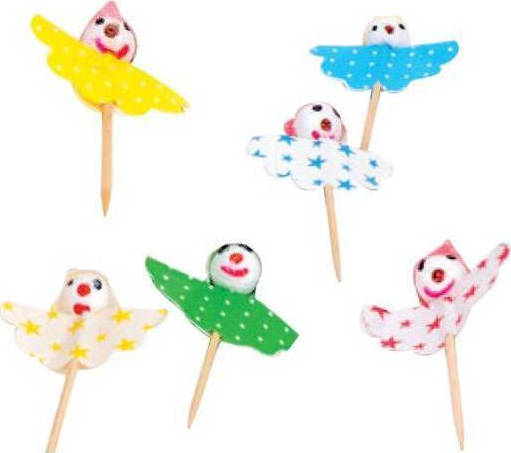 Διακοσμητικά «Κλόουν» 6,5Υcm 100 τεμάχια 01-524