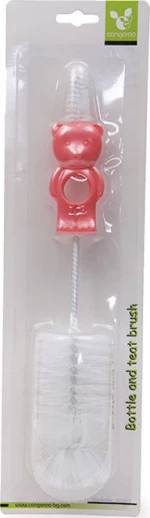 Cangaroo Bottle Brush Bear Pink