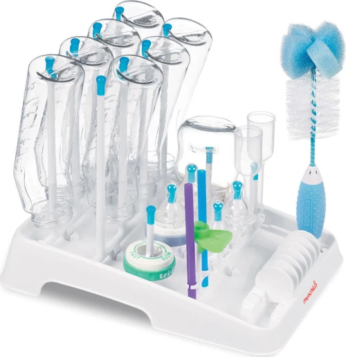 Munchkin Deluxe Drying Rack Blue