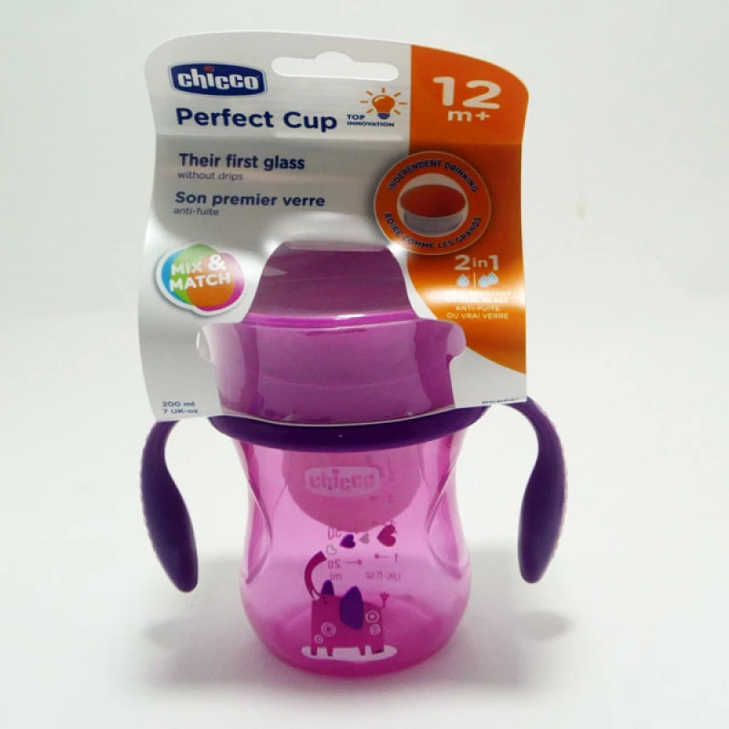 Chicco Perfect Cup 12m+ Pink 200ml