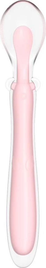 Kikka Boo Εκπαιδευτικό Κουτάλι Flexible Pink