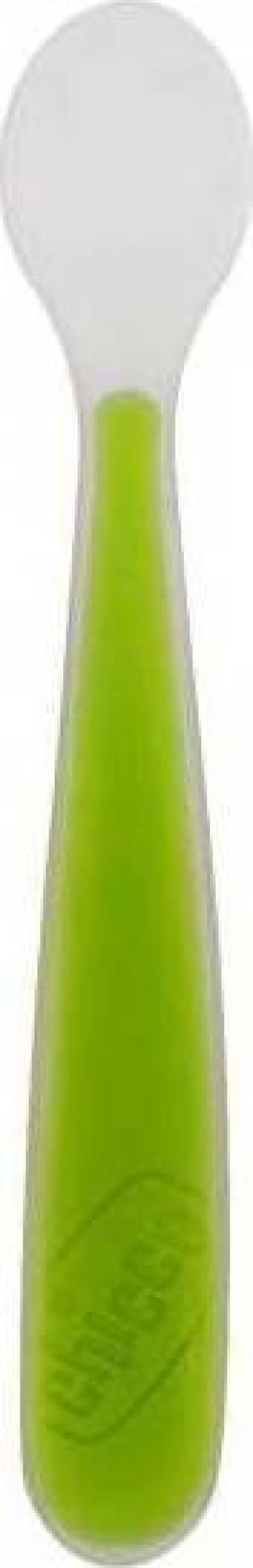 Chicco Κουτάλι Σιλικόνης Soft Πράσινο 6m+